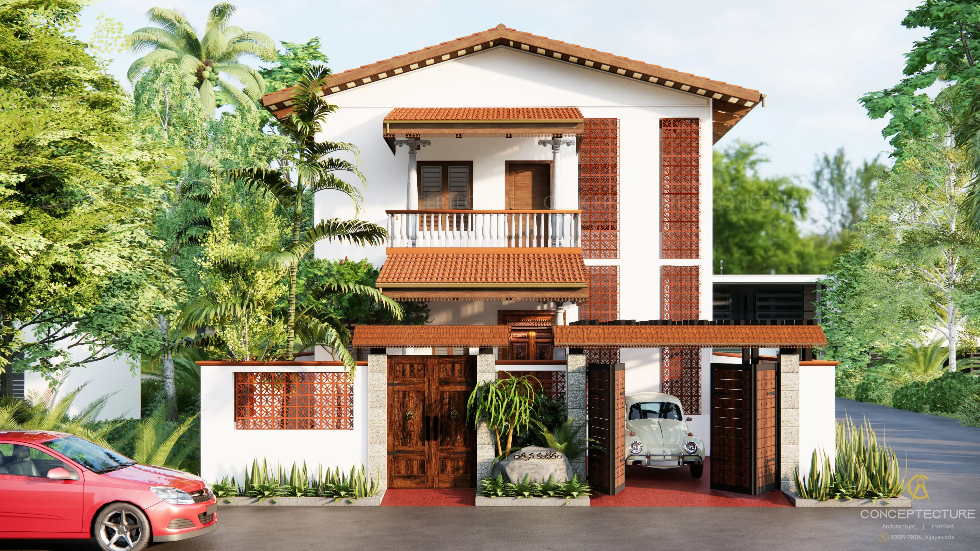 Archana kutiram — Residential project in Guntur by conceptecture